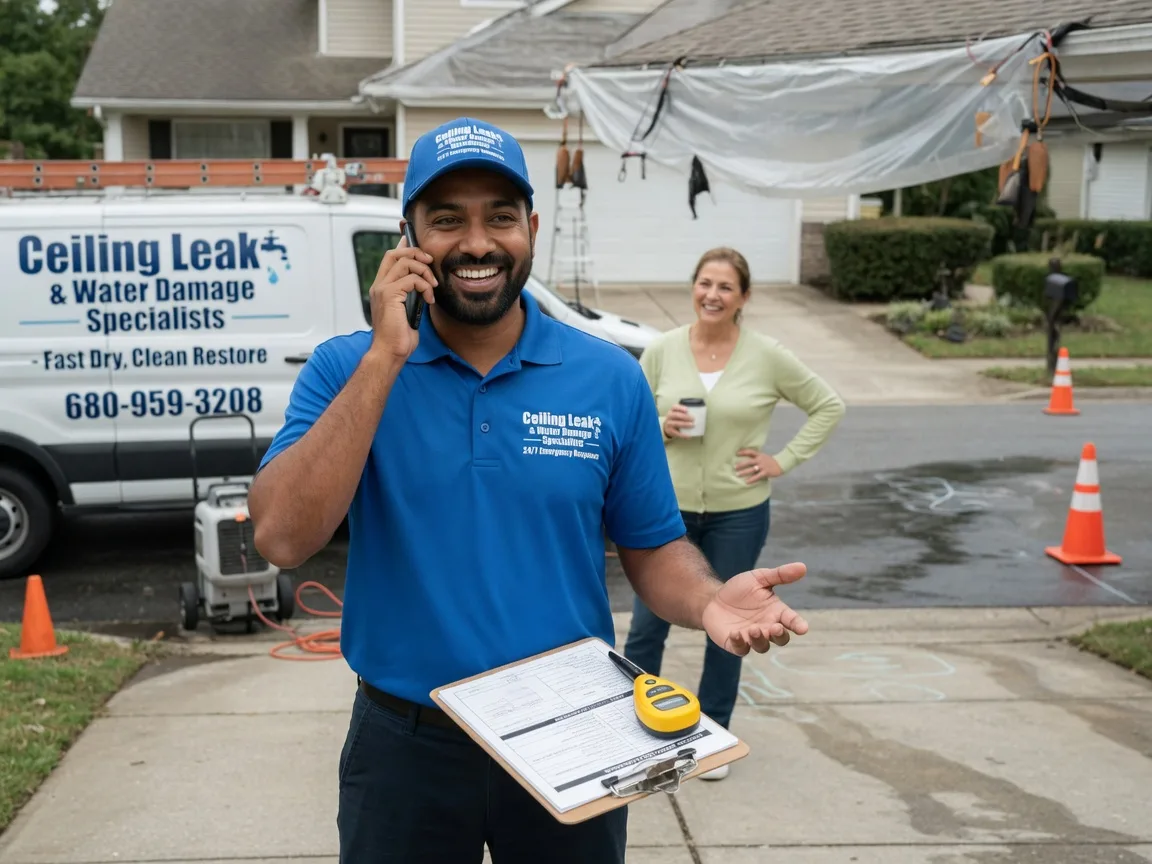 Ceiling Leak Cleanup Holderness, NH FAQs